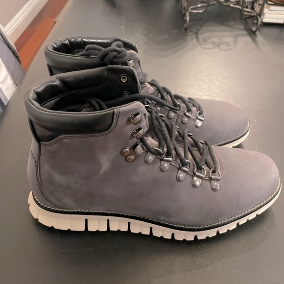 Nice boots, worn twice. Cole Haan, Zero-grand soles. - Picture 3 of 5